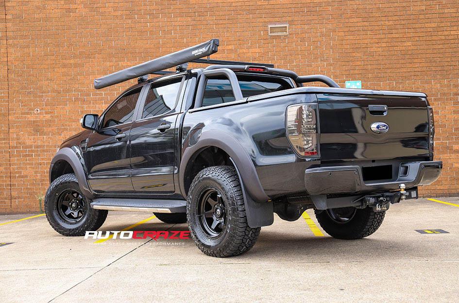FORD RANGER SHOK MATTE BLACK